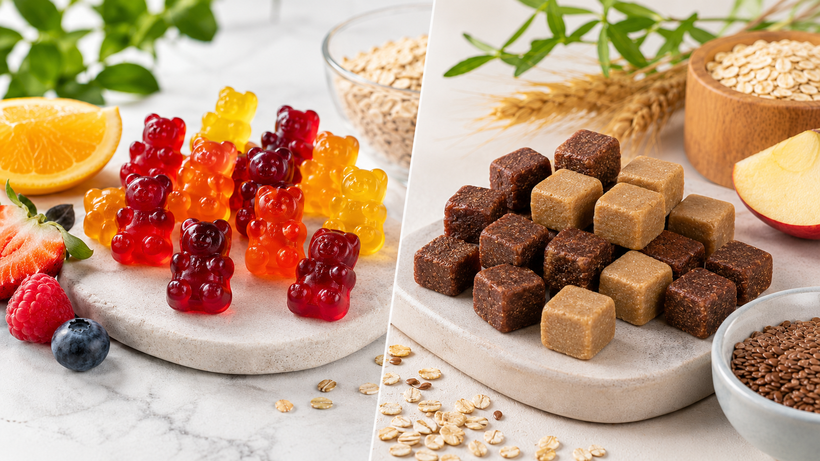 Top 5 Differences Between Fiber Gummies and Fiber Chewies