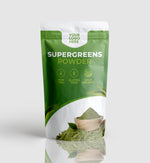 Supergreens Powder - Organic Wholefood & Prebiotic, Fiber & Adaptogen, Antioxidant, Metabolism & Cleanse, Immunity & Detox, Non-GMO, Vegetarian