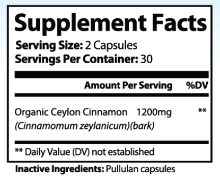 Ceylon Cinnamon Capsule