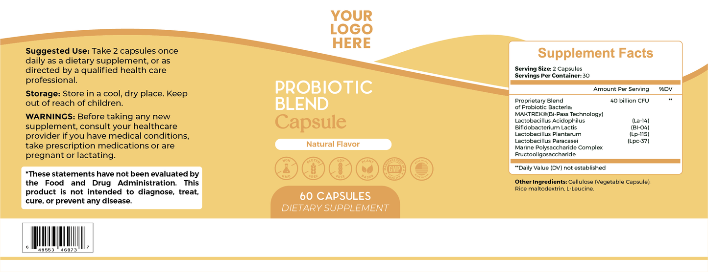 Probiotic Blend Capsule