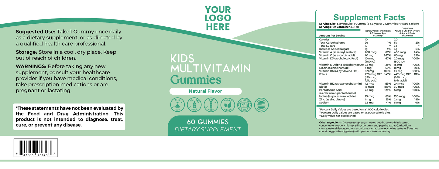 Kids Multivitamin Gummies