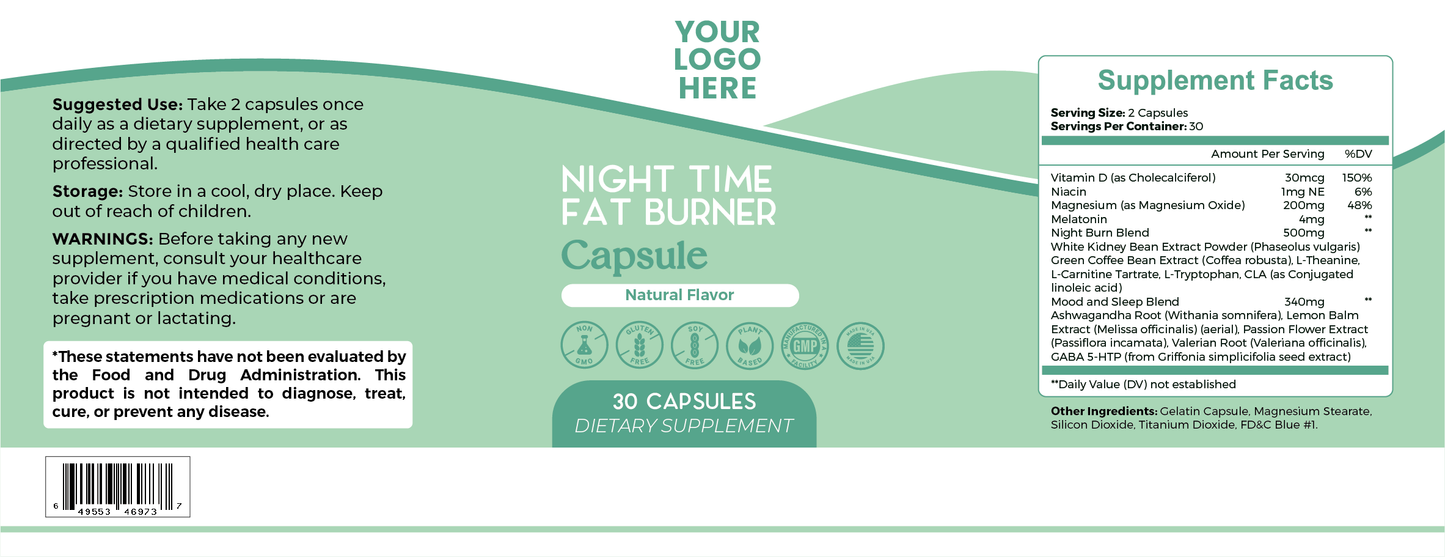 Night Time Fat Burner Capsule