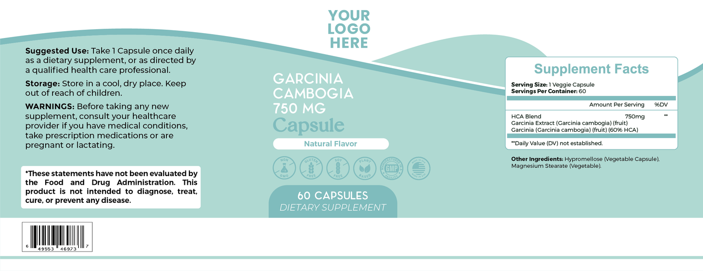 Garcinia Cambogia 750 MG Capsule