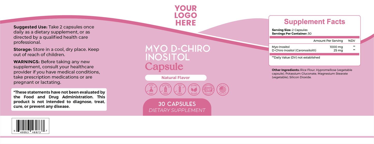 Myo D-CHiro Inositol Capsule