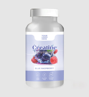 Creatine Gummy (Blue Raspberry) - Creatine Monohydrate