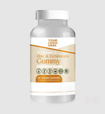 Vitamin C, Zinc and Echinacea Gummy, 3g, Natural Orange Flavor, Non- GMO, Vegetarian