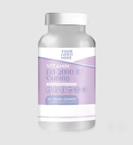 Vitamin D3 2000 IU (per 1 gummy serving) Gummy