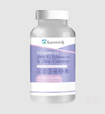 Vitamin D3 2000 IU, Echinacea and Zinc Gummy, 3g , Natural Mixed Berry Flavor, Non- GMO, Vegetarian