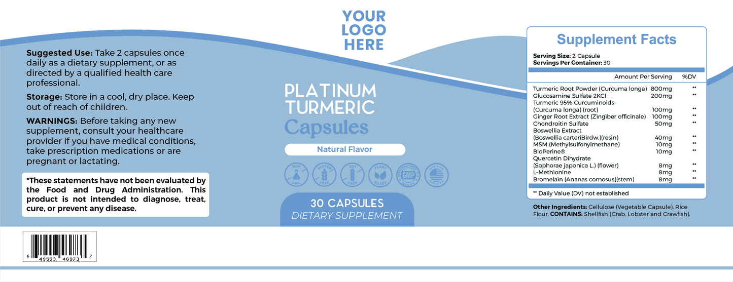 Platinum Turmeric Capsules