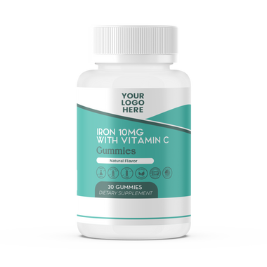 Iron 10MG With Vitamin C Gummies