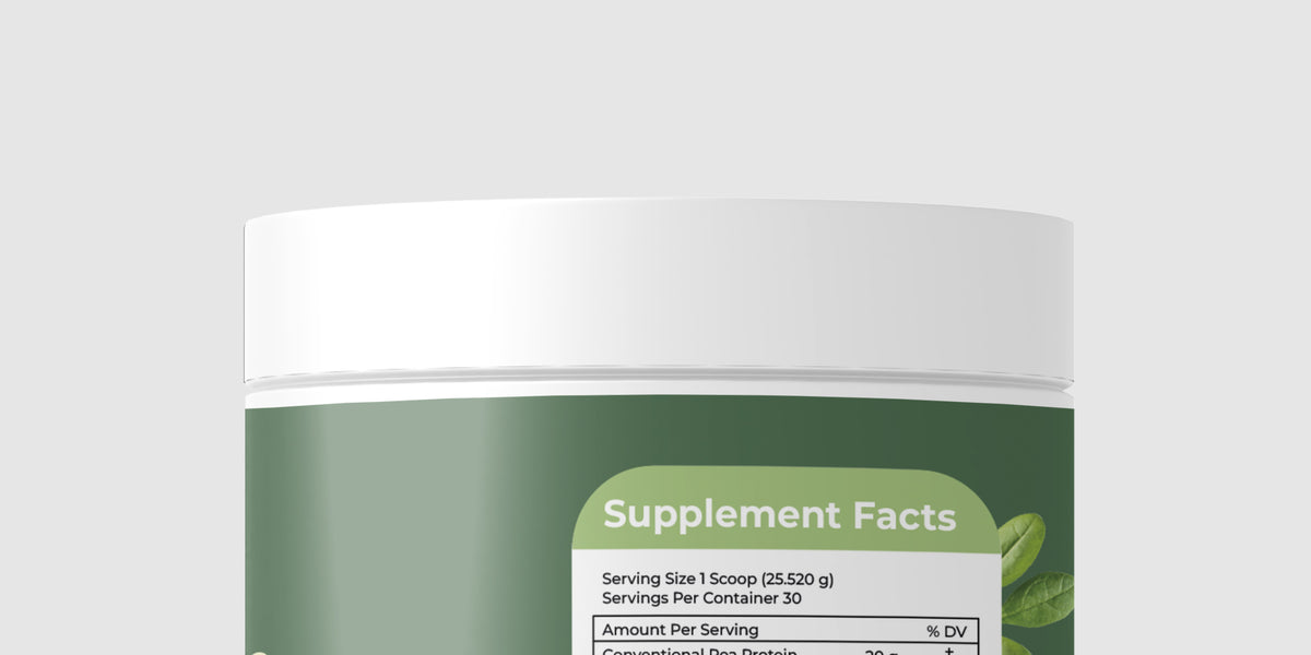 Vegan Protein - Coventional Pea Protein, Organic Brown Rice Protein, O
