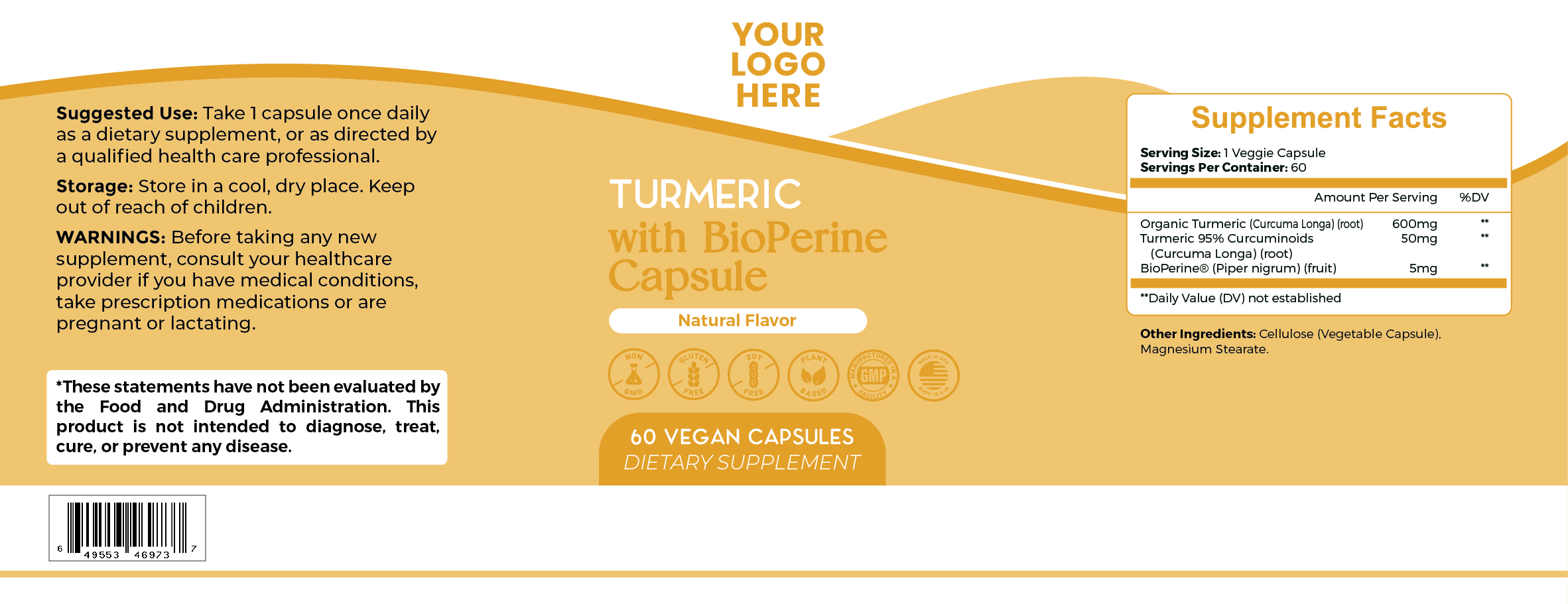 Turmeric with BioPerine Capsule