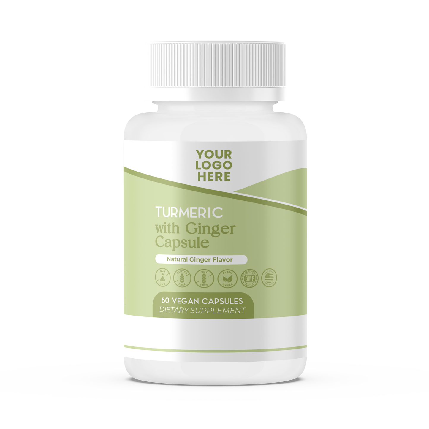 Turmeric with Ginger Capsule - Natural Health Booster